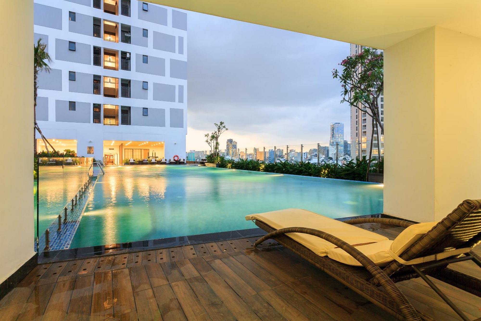 Cbd Rivergate- Infinity Pool Signature Ciudad Ho Chi Minh  Exterior foto
