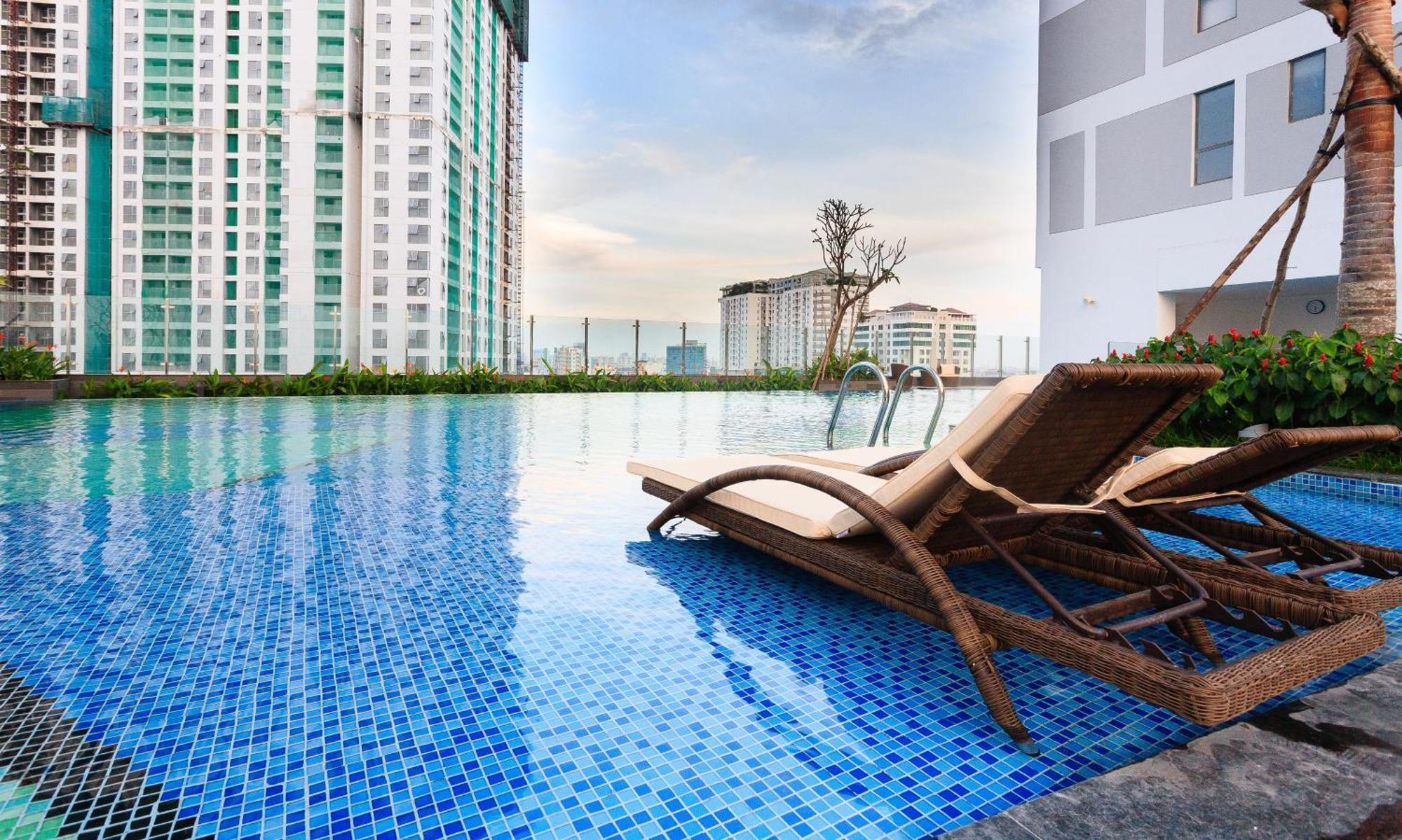 Cbd Rivergate- Infinity Pool Signature Ciudad Ho Chi Minh  Exterior foto